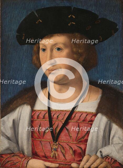 Floris van Egmond (1469-1539), Count of Buren en Leerdam, c.1519. Creator: Jan Gossaert.