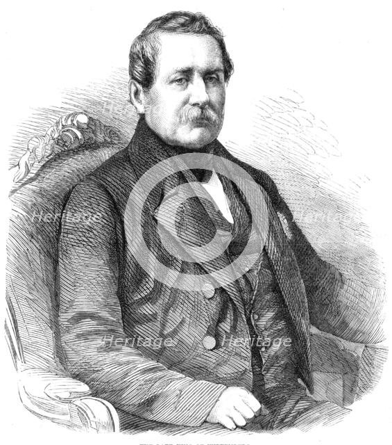 The late King of Wirtemberg, 1864. Creator: Unknown.