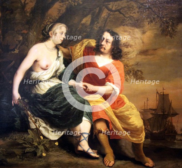'Bacchus and Ariadne', 1664. Artist: Ferdinand Bol