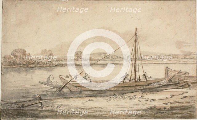 River Scene, n.d. Creator: Abraham de Verwer.