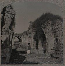 'Ruins of Crusaders Church, Ramleh', c1900. Artist: Unknown.