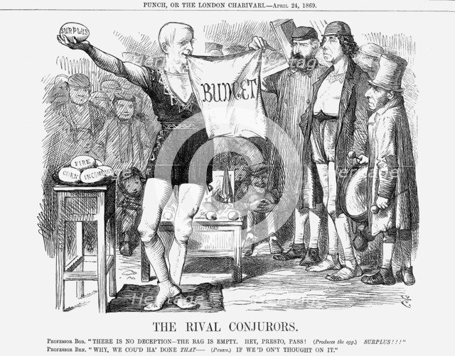 'The Rival Con jurors', 1869. Artist: John Tenniel