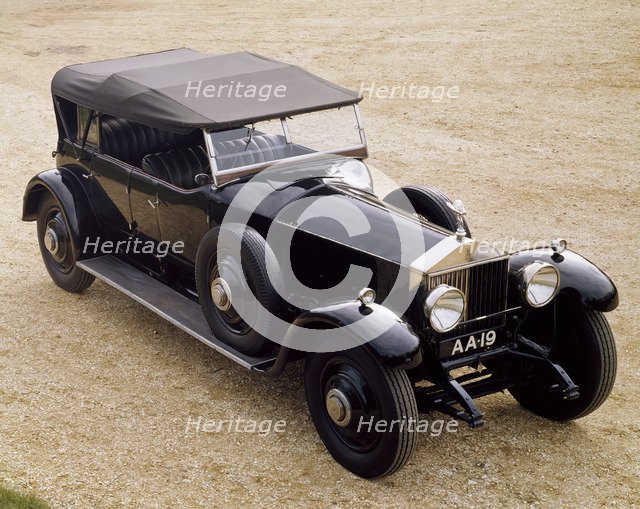A 1925 Rolls-Royce Phantom I. Artist: Unknown