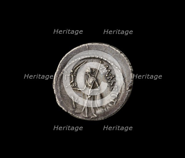 Roman Republican Coin, 44 BC. Artist: Unknown.