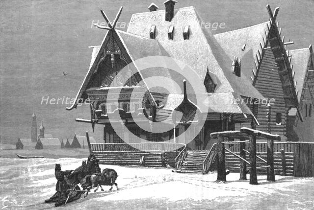 'Wayside Inn in Russia; A Journey on the Volga', 1875. Creator: Nicholas Rowe.