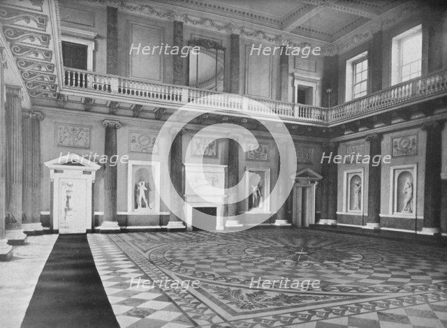 'Wentworth Woodhouse, Yorkshire - The Earl Fitzwilliam', 1910. Artist: Unknown.