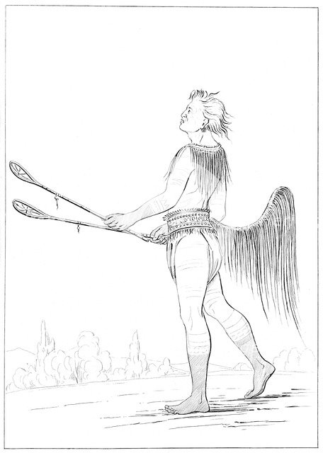 'A Distinguished Ball Player', 1841.Artist: Myers and Co