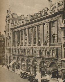 'South Front of the Piccadilly Hotel, Erected in 1908', c1935. Creator: Donald McLeish.