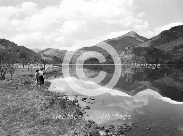 Llyn Gwynant, Caernarvon, Wales, c1955. Creator: Arthur Charles Kirby Ware.