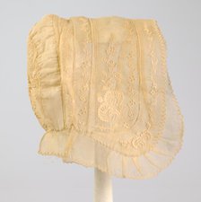 Cap, American, ca. 1830. Creator: Unknown.