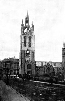 The Cathedrals of Great Britain: St. Nicholas, Cathedral of the Diocese of Newcastle, 1895. Creator: Francis Frith & Co.