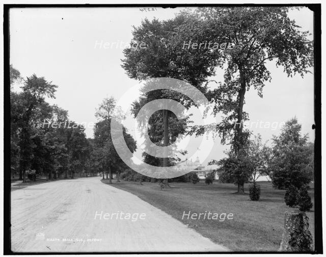 Belle Isle Park, Detroit, between 1890 and 1901. Creator: Unknown.