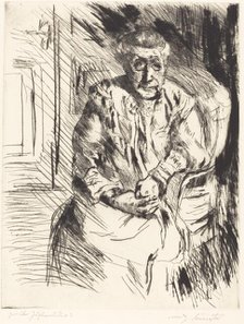 Ma Belle Mere (Mother-in-Law), 1919. Creator: Lovis Corinth.