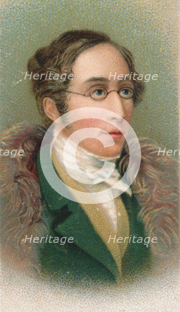 Carl Maria von Weber (1786-1826), German composer, 1911. Artist: Unknown