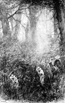 The Spanish-American War: the rainy season in Cuba - in the country, 1898. Creator: Unknown.
