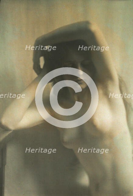 Nude study, between 1911 and 1942. Creator: Arnold Genthe.