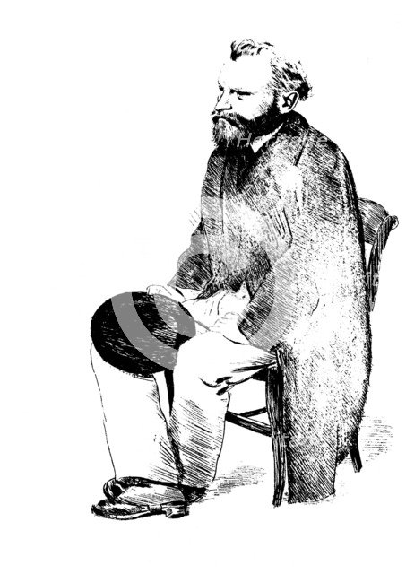 Portrait of the artist Édouard Manet, 1861. Artist: Edgar Degas