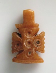 Pendant Cross, Egypt, 5th-7th century. Creator: Unknown.