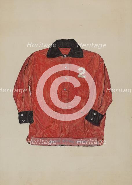Fireman's Shirt, c. 1937. Creator: Robert Gilson.