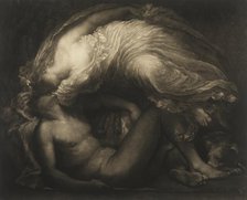 Diana and Endymion, 1891. Creator: Frank Short.