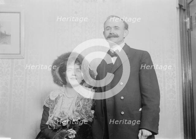 B.B. Lindsey and wife, between c1910 and c1915. Creator: Bain News Service.