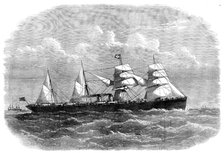 The new steam-ship Egypt, 1871. Creator: Unknown.