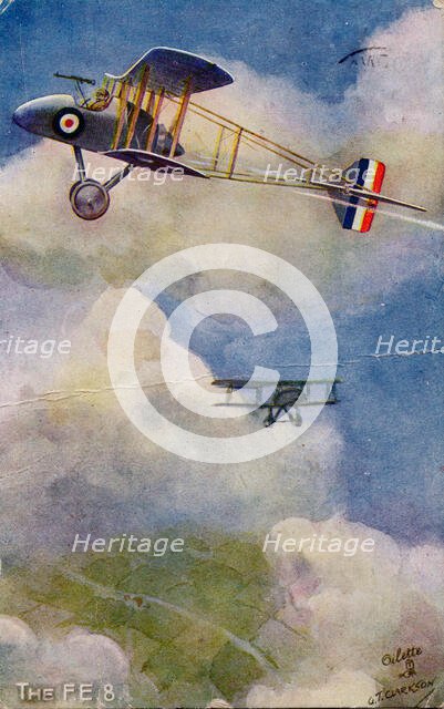 "In the Air" - the FE 8, 1932. Creator: G. T. Clarkson.