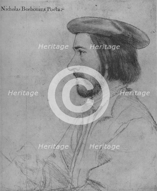 'Nicholas Bourbon the Elder', 1535 (1945). Artist: Hans Holbein the Younger.