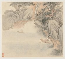 Album of Landscapes: Leaf 4, 1677. Creator: Wang Gai (Chinese, active c. 1677-1705).