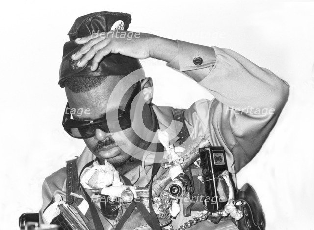 Roland Kirk, Ronnie Scotts', Soho, London, 1976. Artist: Brian O'Connor.