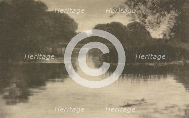 Camera Work: Bolney Backwater, 1910. Creator: J. Craig Annan (British, 1864-1946).
