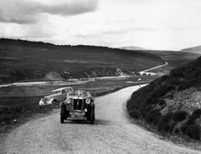 1936 MG M type Midget on Scottish rally Artist: Unknown.