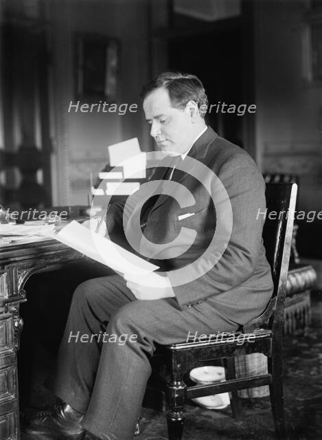 Manton M. Wyvell, Private Secretary To Sec. Bryan, State Department, 1913. Creator: Unknown.