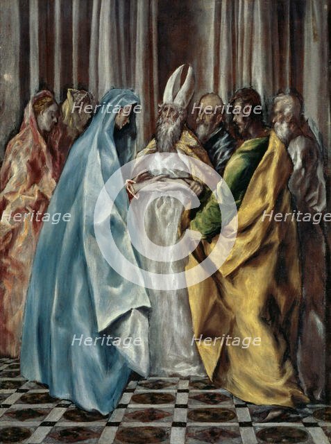 The Betrothal of Joseph and Mary, ca 1613. Creator: El Greco, Dominico (1541-1614).
