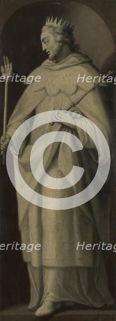 Saint Louis IX, King of France, late 16th century. Creator: Abraham de Rijcke.