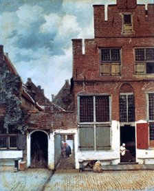 'The Little Street,' c1658.  Artist: Jan Vermeer