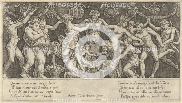 Speculum Romanae Magnificentiae: Sacrifice to Priapus, 16th century., 16th century. Creator: Master of the Die.