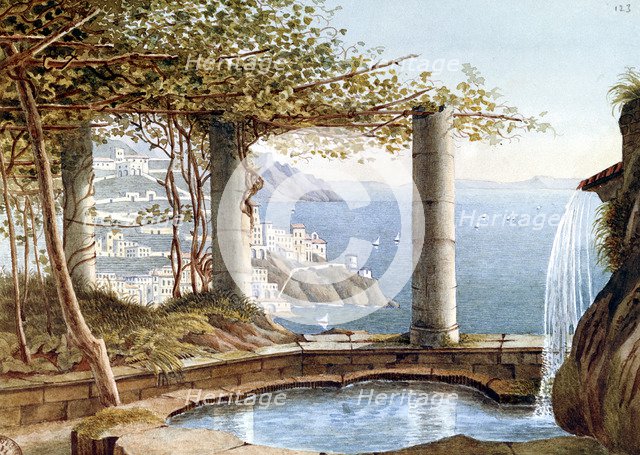 'Am Amalfi Mai', 1831, by the German classical composer Felix Mendelssohn.  Artist: Felix Mendelssohn
