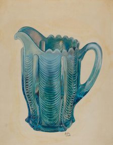 Water Pitcher, 1936. Creator: Ralph Atkinson.