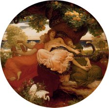 The Garden of the Hesperides, ca 1892. Artist: Leighton, Frederic, 1st Baron Leighton (1830-1896)