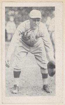 Wally Schang, C. Yanks, from Baseball strip cards (W575-2), ca. 1921-22. Creator: Unknown.