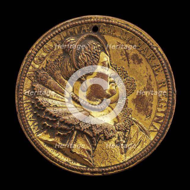 Marie de' Medici, 1573-1642, Queen Regent of France 1610-1617 [obverse], 1615. Creator: Abraham Dupre.