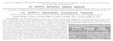 Du Barry's Revalenta Arabica Biscuits, 1883. Creator: Unknown.