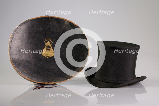 Evening hat, British, ca. 1890. Creator: Henry Heath Limited.