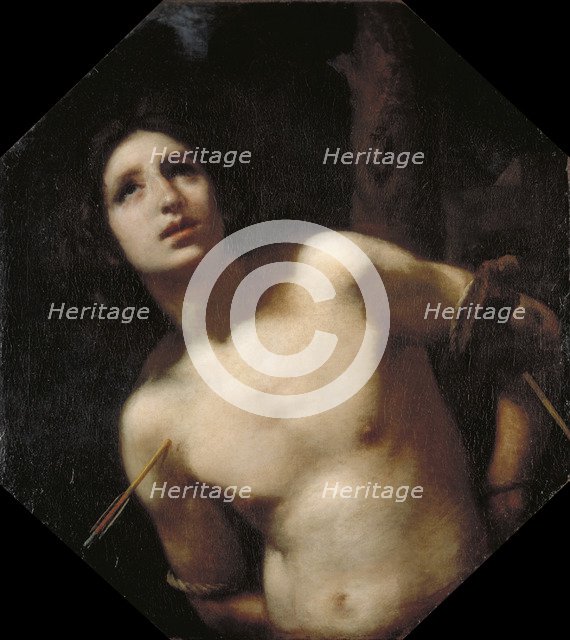 'St Sebastian', c1630.                                                    Artist: Francesco Furini