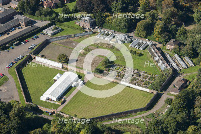 Walled garden, Luton Hoo, Bedfordshire, c2015. Artist: Damian Grady.