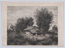 Landscape, 1862-76. Creator: Adolphe Balfourier.