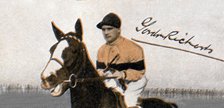 Sir Gordon Richards (1904-1986), jockey, 1935. Artist: Unknown