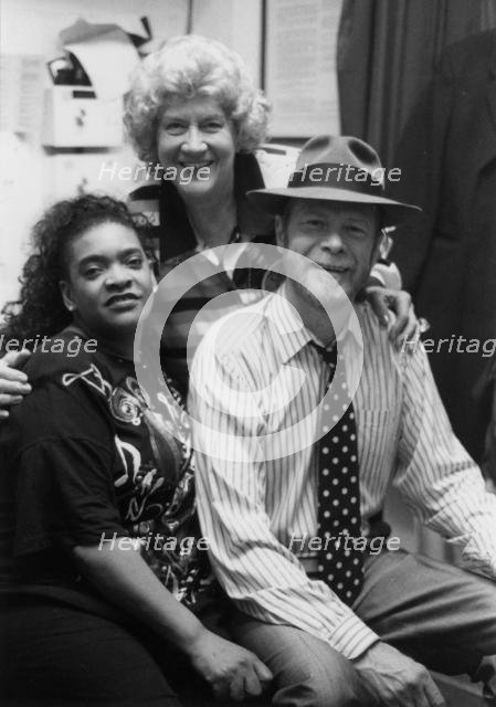 Long John Baldry, Angela Brown and Beryl Brydon, 100 Club, London, 1993. Creator: Brian Foskett.