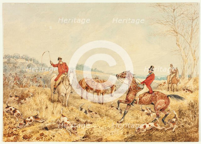 Hunting Scene, n.d. Creator: Henry Thomas Alken.